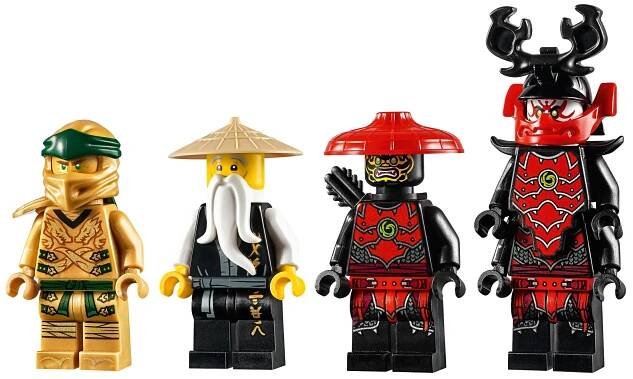 LEGO® Ninjago 71702 Zlatý robot | Legenio - Specialista na stavebnice LEGO® a geniální zábavu!