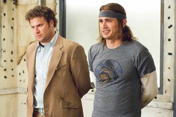 Seth Rogen (L) and James Franco in PINEAPPLE EXPRESS (2008)