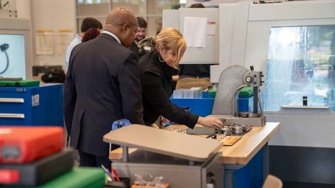 Bishop State Gene Haas Center for Advanced Manufacturing Technology - Grand Opening - 8