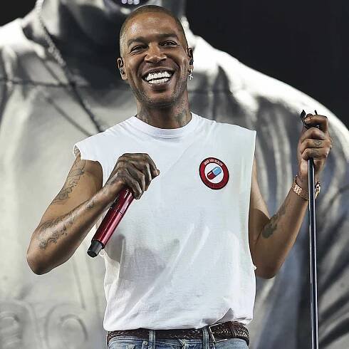 Kid Cudi performs at the Sahara Tent during the 2024 Coachella Valley Music and Arts Festival