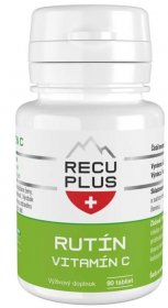 RECUPLUS rutin + vitamín C 90 tablet od 149 Kč