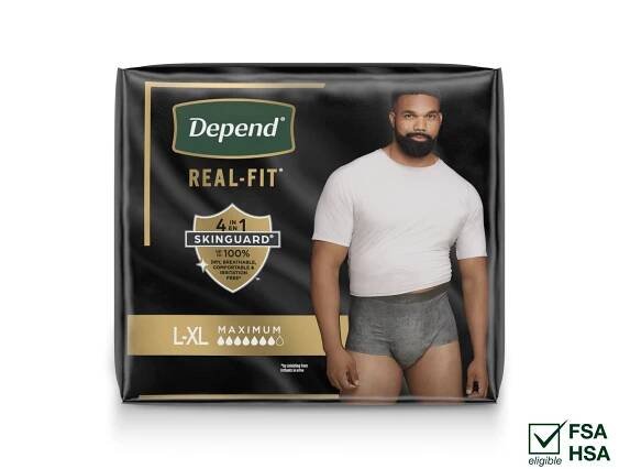 Real Fit® Incontinence Underwear for Men | Depend® US