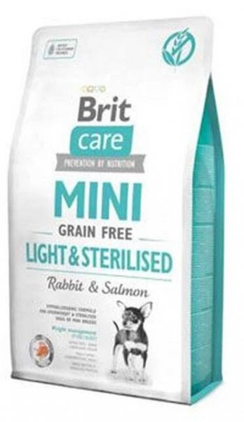 Brit Care Dog Grain-free Mini Light & Sterilised 2kg