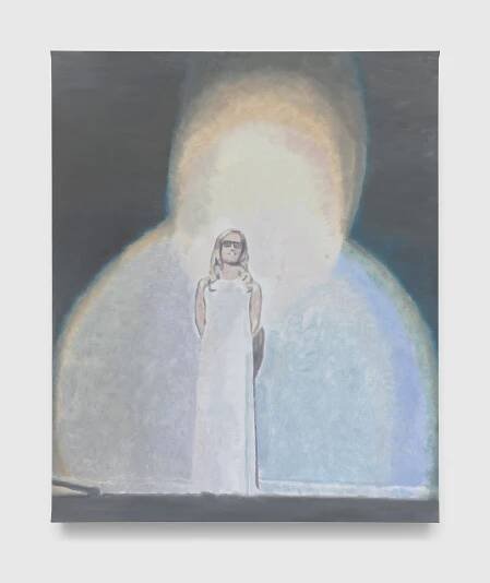 A painting by Luc Tuymans, titled The Stage, dated 2010.