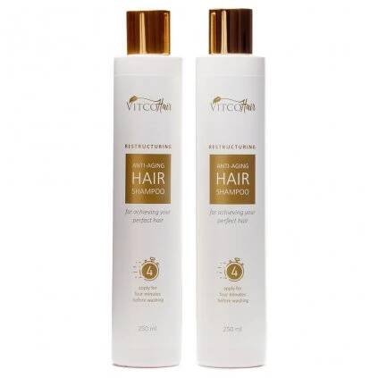 VitcoHair Shampoo AntiAging Restructuring For Achieving 500 ml