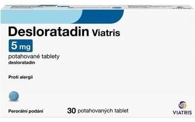 DESLORATADIN VIATRIS 5MG TBL FLM 30