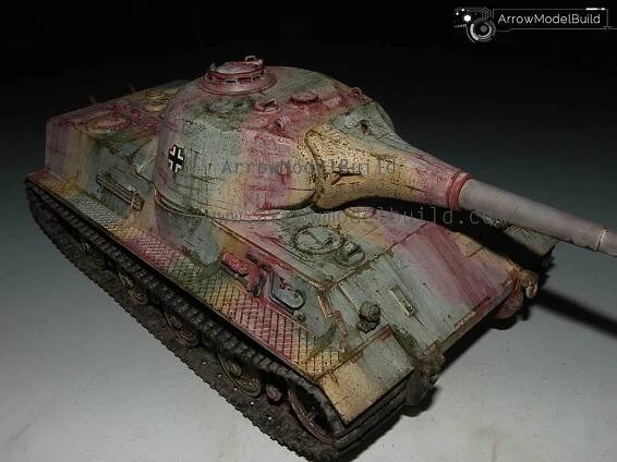AeroModelBuild Panzer VII Lowe (In the Snow) Built & Painted 1/35 Model Kit