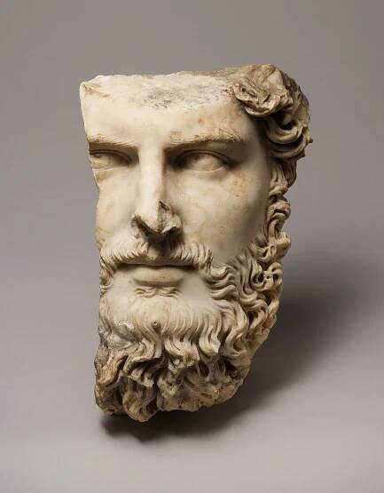 Marble portrait of the co-emperor Lucius Verus - Roman - Mid-Imperial, Antonine - The Metropolitan Museum of Art