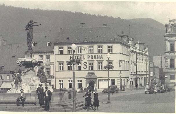 Masaryk Square in Děčín Through the Ages
