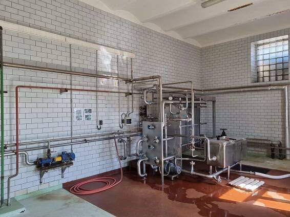 Expozice pivovarnictví Vysoký Chlumec