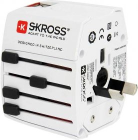 SKROSS cestovní adaptér SKROSS MUV USB, 2.5A max., vč. USB