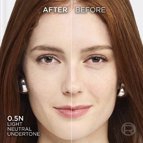 L'Oréal Paris True Match sjednocující krycí make-up 0.5N Porcelain 30 ml
