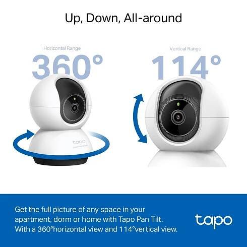 TC72 | Domácí bezpečnostní Wi-Fi kamera s AI | Tapo