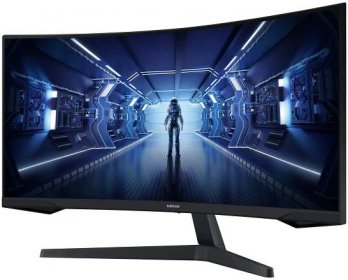 Samsung Odyssey G5 34" VA UltraWide herní monitor černý