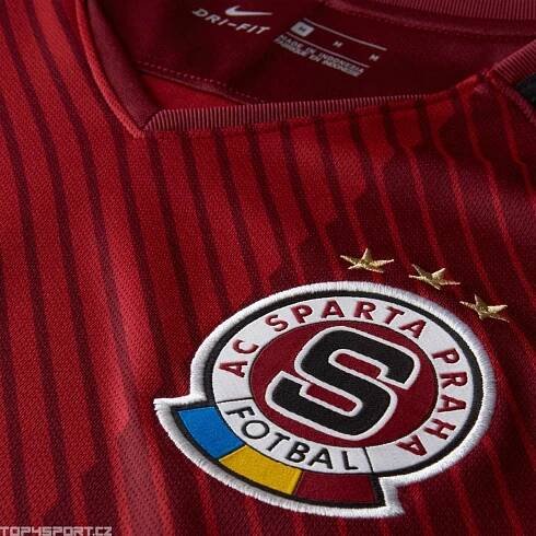 Replika dětského fotbalového dresu Nike Sparta Praha 2017/2018
