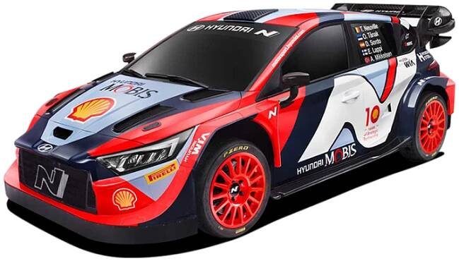 i20 N Rally1 car