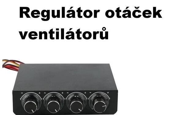 PWM regulace otáček ventilátorů v počítači