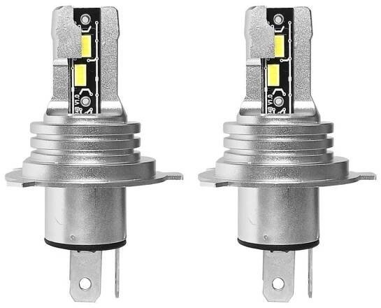 Compass žárovka LED CSP chip 12V H4 2ks