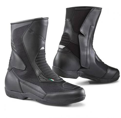 Moto boty TCX ZEPHYR FLOW černé - Velikost: 36