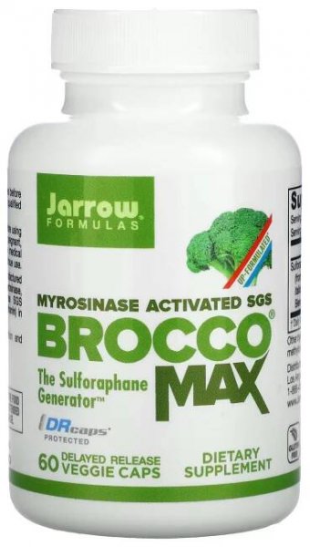 Jarrow Formulas, BroccoMax(Sulphoraphanin), 60 rostlinných kapslí