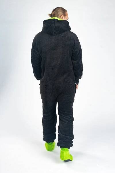 Dupačky teddy black green
