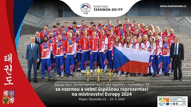 Celkové výsledky české reprezentace na mistrovství Evropy 2024 v taekwondu ITF · Bulletin · Český svaz taekwon‑do ITF