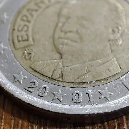 2 EURO Španělsko 2001 - Sběratelství
