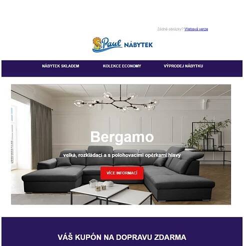 Březen nábytek zdarma dovezem