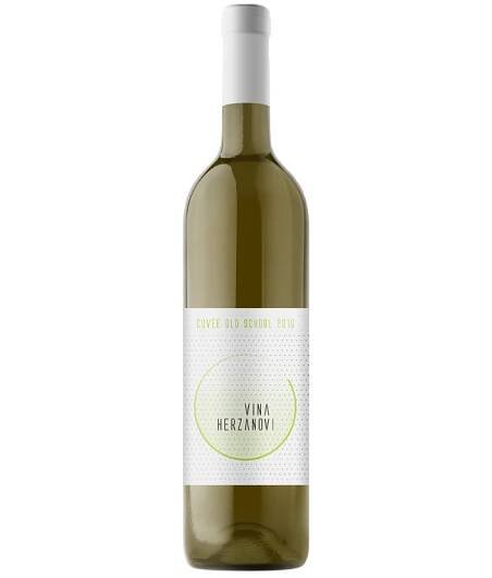 Víno CUVÉE OLD SCHOOL 2017, zemské víno, VÍNA HERZÁNOVI