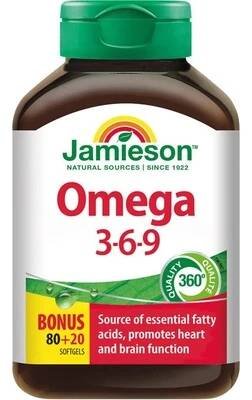 Jamieson Omega 3-6-9 100 kps.