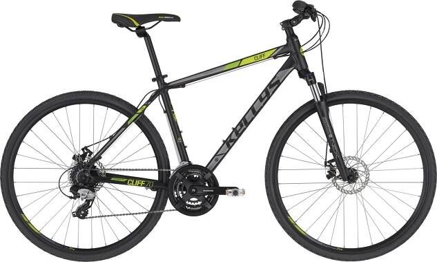 Kellys Cliff 70 28" černé/zelené 2023, L