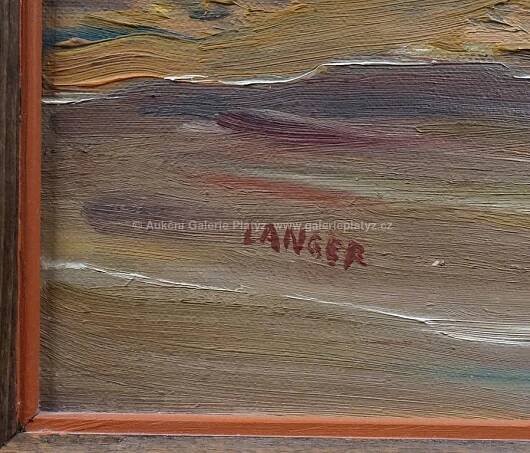 Karel Langer / Krajina - detail aukce « Aukce « Aukční Galerie Platýz