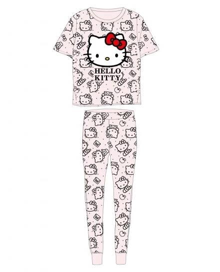 Dámské pyžamo - Hello Kitty 53042418, pudrová