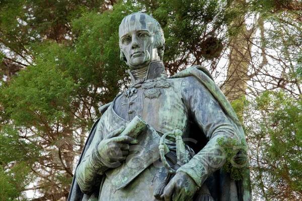 Socha rakouského císaře Františka I. - Františkovy Lázně