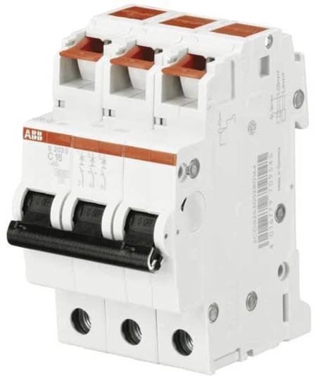 ABB 2CDS253002R0205 S203S-B20 elektrický jistič 3pólový