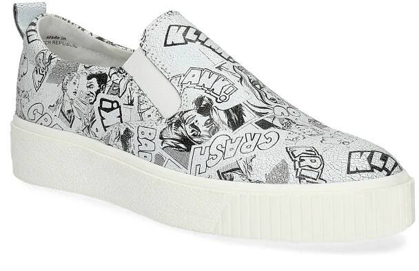 Dámská kožená Slip-on obuv