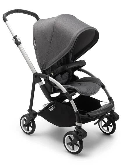 Bugaboo Bee6 Alu/Grey Grey Melange 2020