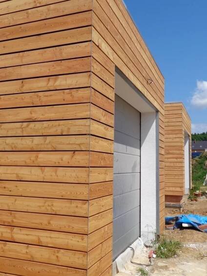 Dřevěný obklad fasády - Losiná - Realizace dřevostaveb | NATURLIVING®