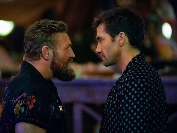Conor McGregor headbutts Hollywood star Jake Gyllenhaal in first look at Road House movie