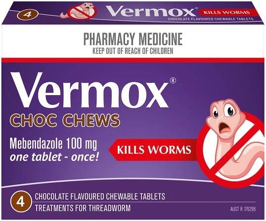 Vermox Pilulky