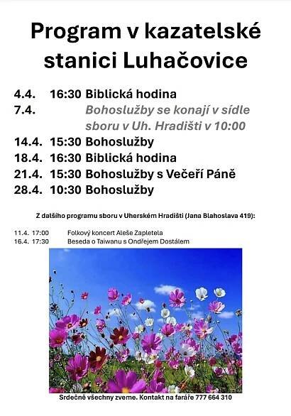 Bohoslužby v Luhačovicích