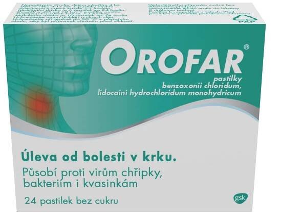 OROFAR dávkování, užívání, vedlejší účinky, složení | Medicinous ČR