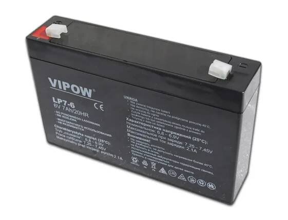 VIPOW LP7-6 6V 7Ah