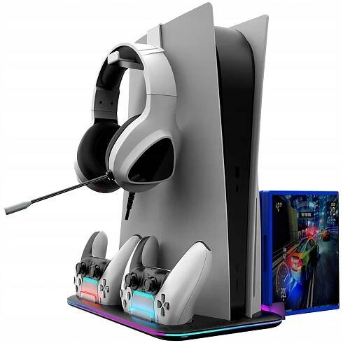 CANYON Chladicí podložka CS-51 RGB PS5 Slim/DE Nabíjení Černá Výrobce Canyon