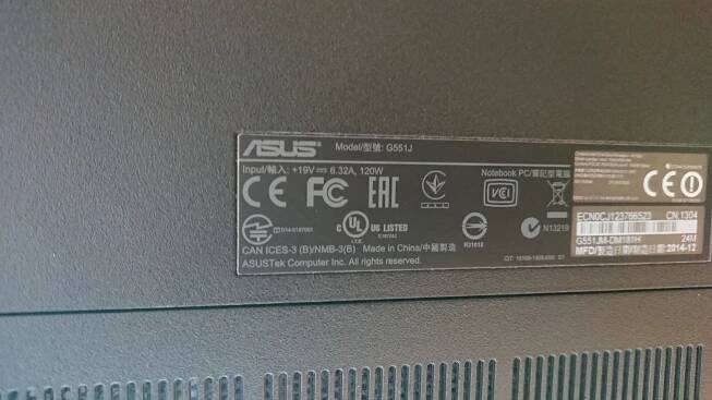 Prodám Herní notebook Asus ROG G551J za 16 000 CZK - 7/2018 - Apple Bazar