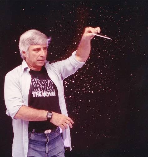 Elmer Bernstein : GALLERY - In the Studio 