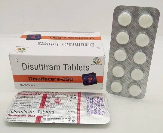 Disulfiram tablety — dobírka