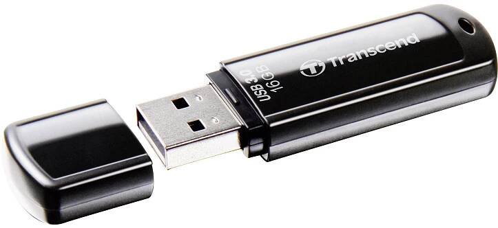 Transcend JetFlash® 700 USB flash disk 16 GB černá TS16GJF700 USB 3.2 (Gen 1x1) : Půhy.cz
