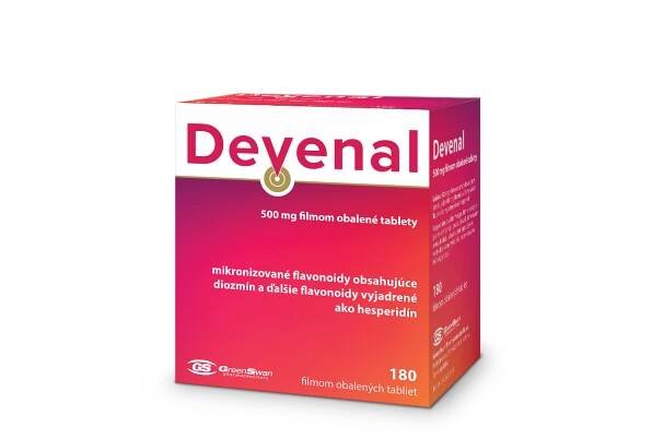 Devenal 500mg 1 x 180 tbl, liek na vnútorné použitie
