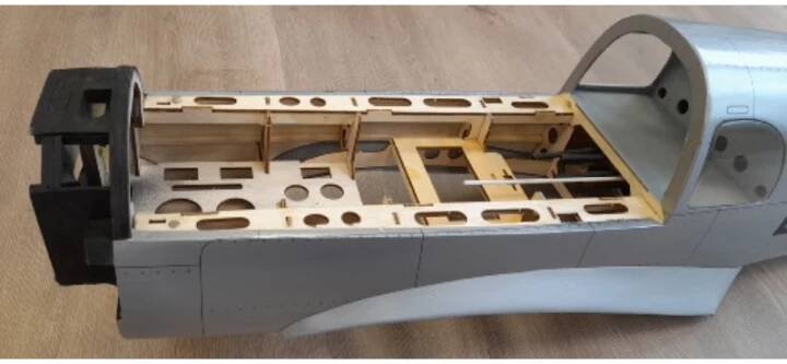 MESSERSCHMITT BF-108 TYPHOON ARF VQ model | Kostka model centrum 
